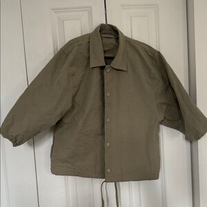 Kids ESSENTIALS Olive Green Jacket